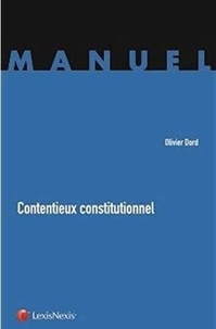Olivier Dord - Contentieux constitutionnel.