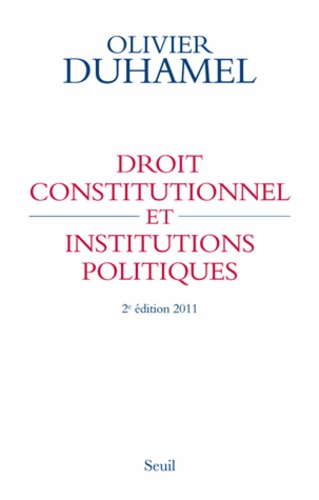 Droit constitutionnel et institutions politiques 2e édition