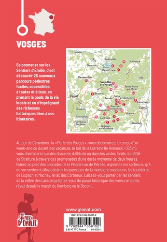 Les sentiers d'Emilie dans les Vosges. 25 promenades pour tous