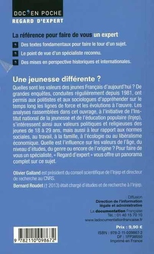 Une jeunesse différente ?. Les valeurs des jeunes Français depuis 30 ans