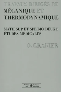 Travaux Dirigés de mécanique et thermodynamique