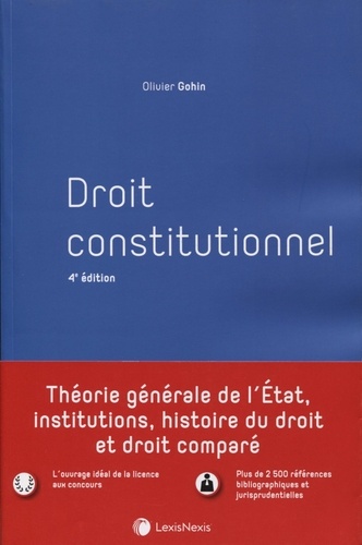 Droit constitutionnel 4e édition