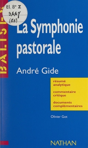 La symphonie pastorale. André Gide