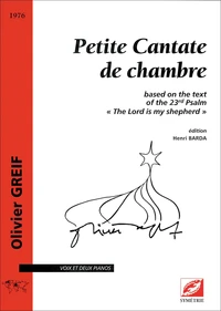 Petite Cantate de chambre