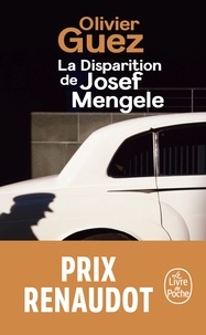 Real book mp3 téléchargements La disparition de Josef Mengele iBook 9782253073802 par Olivier Guez in French