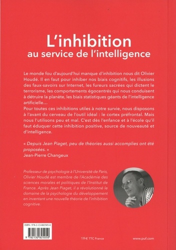 L'inhibition au service de l'intelligence - de Olivier Houdé