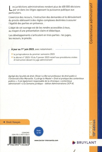 Contentieux administratif  Edition 2024
