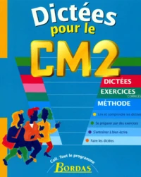Dictees Pour Le Cm2. Dictees, Exercices Corriges, Methode