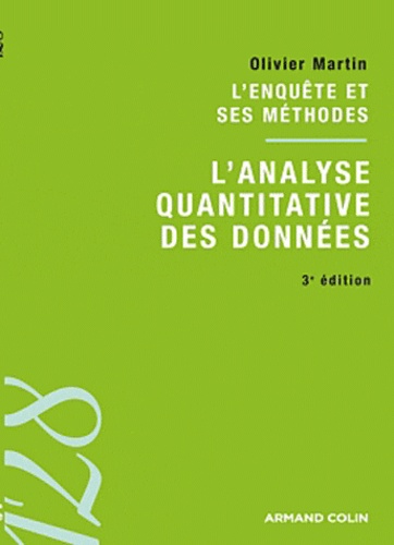 L'analyse quantitative des données 3e édition
