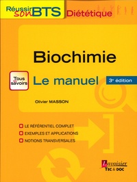 Il ebook téléchargement gratuit pdf Biochimie  - Bases biochimiques de la diététique par Olivier Masson DJVU