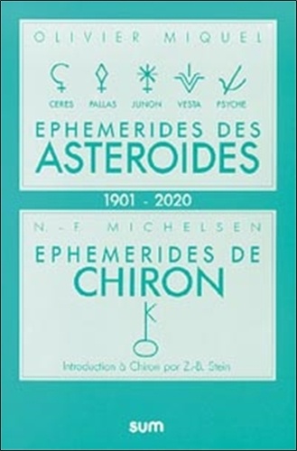 Olivier Miquel - Ephém - Astéroïdes & chiron 1901-2020.