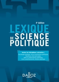 Téléchargez le livre sur ipod Lexique de science politique (Litterature Francaise) 9782247170692