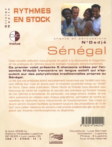 Sénégal  avec 1 CD audio