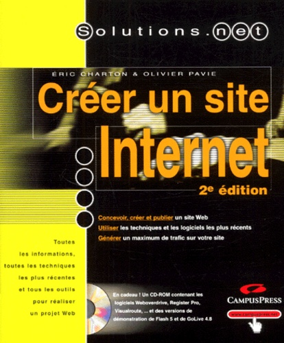 Olivier Pavie et Eric Charton - Créer un site Internet. 1 Cédérom