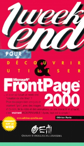 Olivier Pavie - FrontPage 2000.