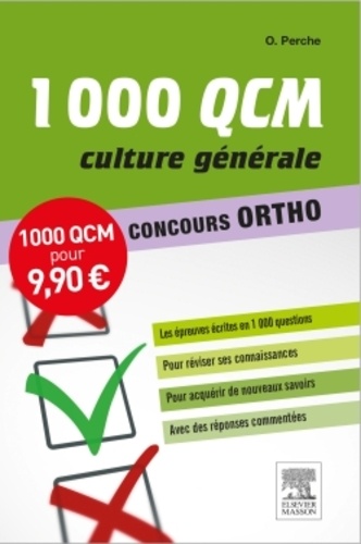 1000 QCM culture générale. Concours ortho