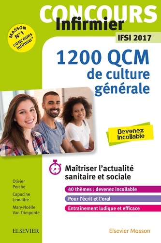Olivier Perche et Capucine Lemaître - Concours IFSI Culture générale - 1 200 QCM.