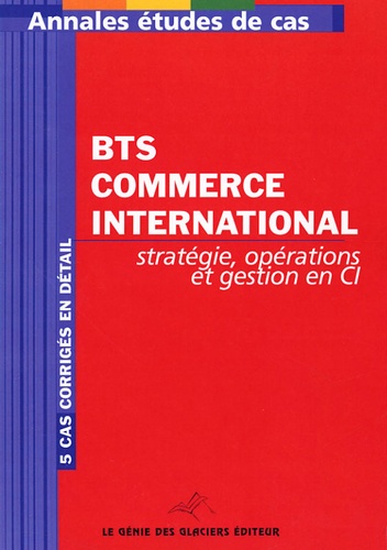 Olivier Perrier - BTS Commerce international - Stratégie, opérations et gestion en CI.