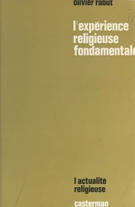 L'expérience religieuse fondamentale