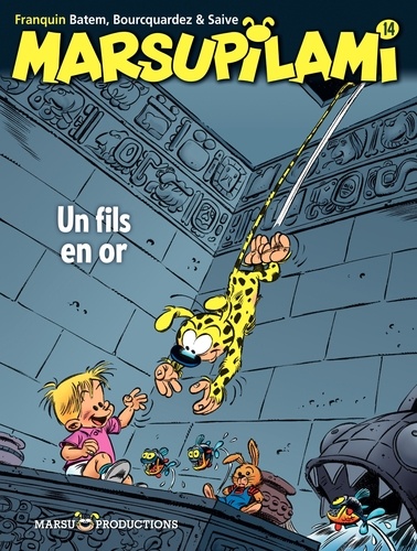 Olivier Saive et Jean-Michel Bourcquardez - Marsupilami Tome 14 : Un fils en or.