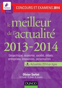 Olivier Sarfati - Le meilleur de l'actualité 2013-2014 - Concours et examens 2014.