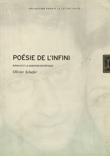 Poésie de l'infini. Novalis et la question esthétique