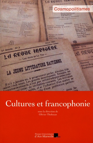 Olivier Tholozan - Cultures et francophonie.