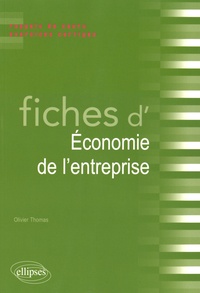 Olivier Thomas - Fiches d'économie de l'entreprise.