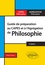 Guide de préparation au CAPES et à l'agrégation de philosophie  Edition 2018