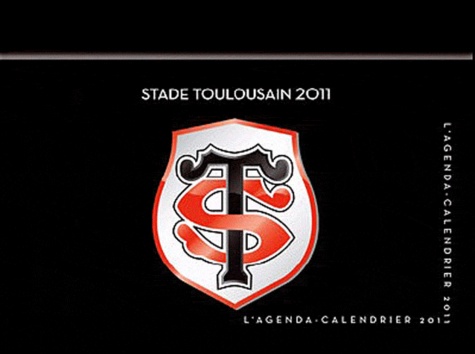 Olivier Villepreux et Bénita Rolland - Agenda calendrier Stade toulousain Rugby 2011.