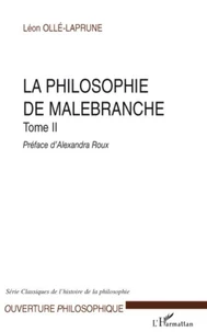 La philosophie de Malebranche