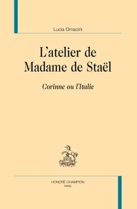 L'atelier de Madame de Staël