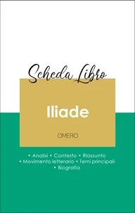 Scheda libro Iliade (analisi letteraria di riferimento e riassunto completo)