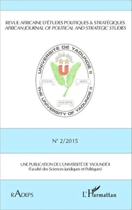 Revue africaine d'études politiques & stratégiques N° 2/2015