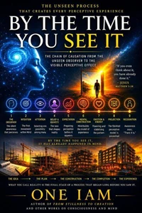 By The Time You See It: The Chain of Causation From the Unseen Observer to the Visible Perceptive Effect