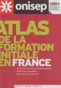  ONISEP - Atlas de la formation initiale en France - CD-ROM.