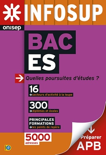  ONISEP - Bac ES - Quelles poursuites d'études ?.