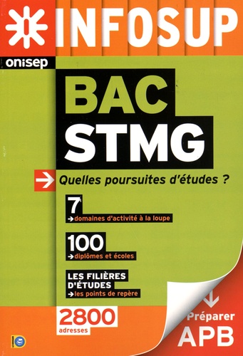  ONISEP - Bac STMG - Quelles poursuites d'études possibles ?.