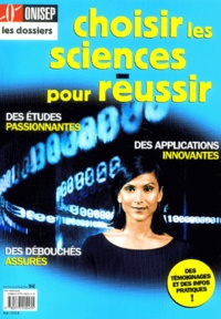  ONISEP - Choisir les sciences pour réussir.