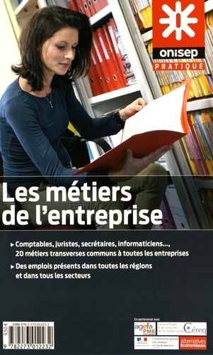  ONISEP - Les métiers de l'entreprise.