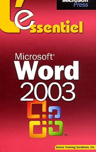  Online Training Solutions Inc - Word 2003.