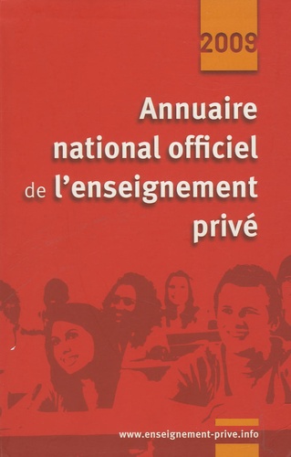  ONPC - Annuaire national officiel de l'enseignement privé 2009.