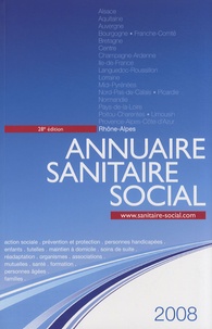  ONPC - Annuaire sanitaire social 2008 - Rhône-Alpes.