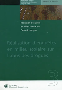 Réalisation d'enquêtes en milieu scolaire sur l'abus des drogues