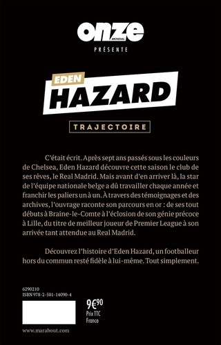 Eden Hazard. Trajectoire