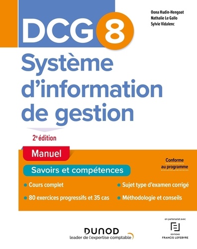 DCG 8 Systèmes d'information de gestion 2e édition