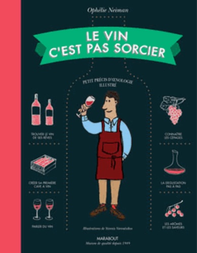 Le vin c'est pas sorcier. Petit précis d'oenologie illustré