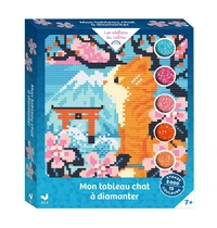 Mon tableau chat à diamanter