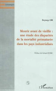 Mourir avant de vieillir. Une étude des disparités de la mortalité prématurée dans les pays industrialisés