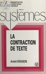 La Contraction de texte